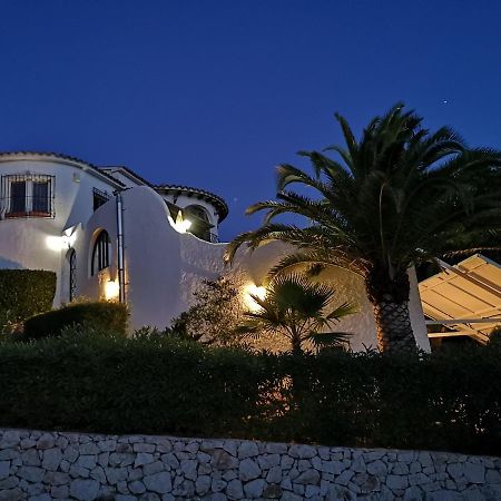 La Madrugada - Luxury Moraira Villa With Sea Views And Private Heated Pool Eksteriør bilde