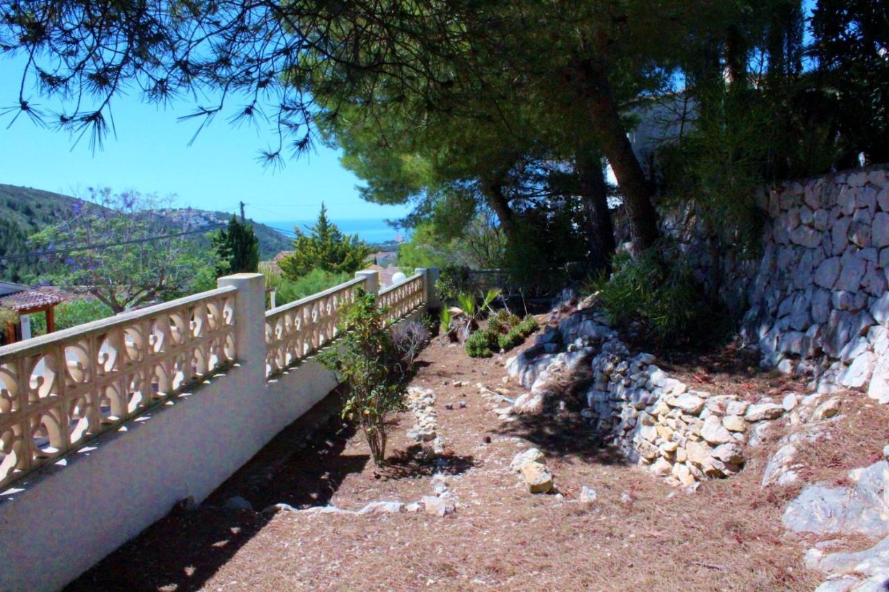 La Madrugada - Luxury Moraira Villa With Sea Views And Private Heated Pool Eksteriør bilde