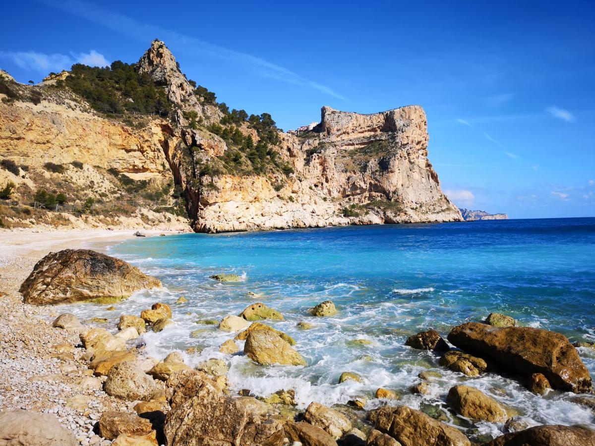 La Madrugada - Luxury Moraira Villa With Sea Views And Private Heated Pool Eksteriør bilde
