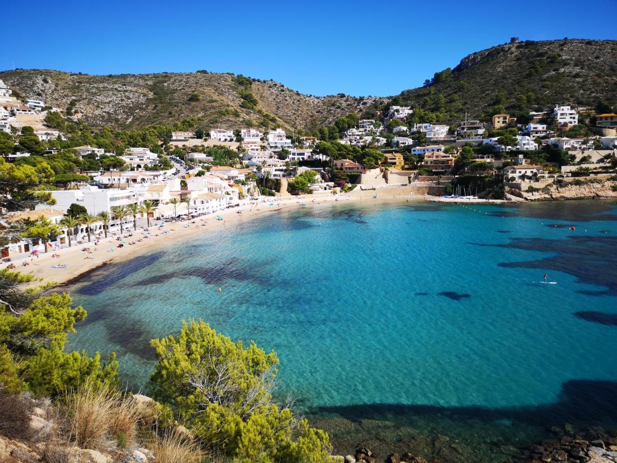 La Madrugada - Luxury Moraira Villa With Sea Views And Private Heated Pool Eksteriør bilde