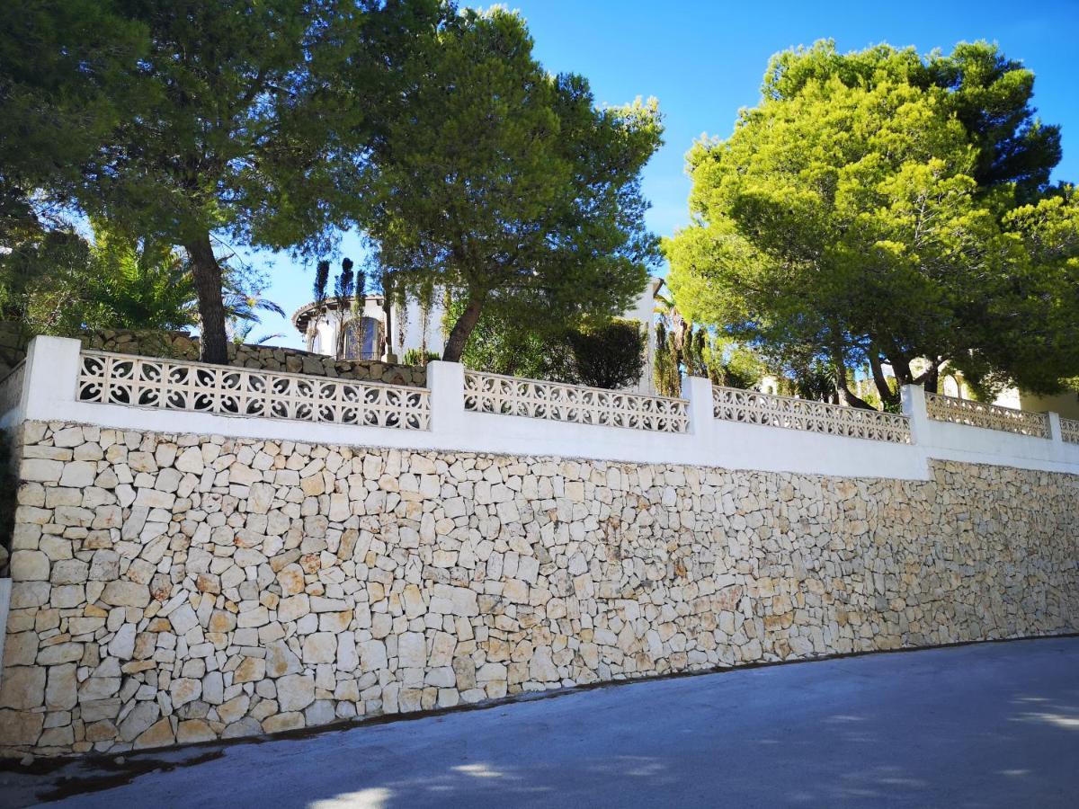 La Madrugada - Luxury Moraira Villa With Sea Views And Private Heated Pool Eksteriør bilde