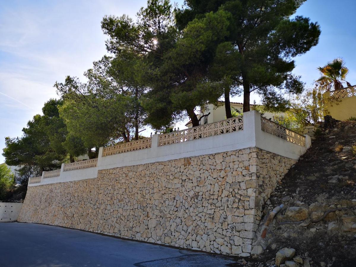 La Madrugada - Luxury Moraira Villa With Sea Views And Private Heated Pool Eksteriør bilde
