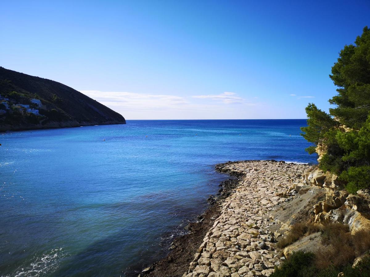 La Madrugada - Luxury Moraira Villa With Sea Views And Private Heated Pool Eksteriør bilde