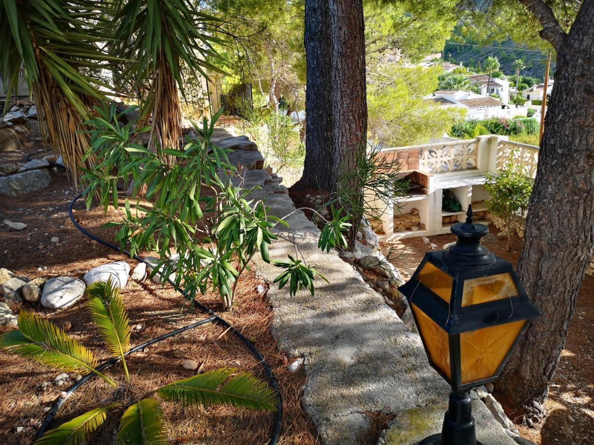 La Madrugada - Luxury Moraira Villa With Sea Views And Private Heated Pool Eksteriør bilde