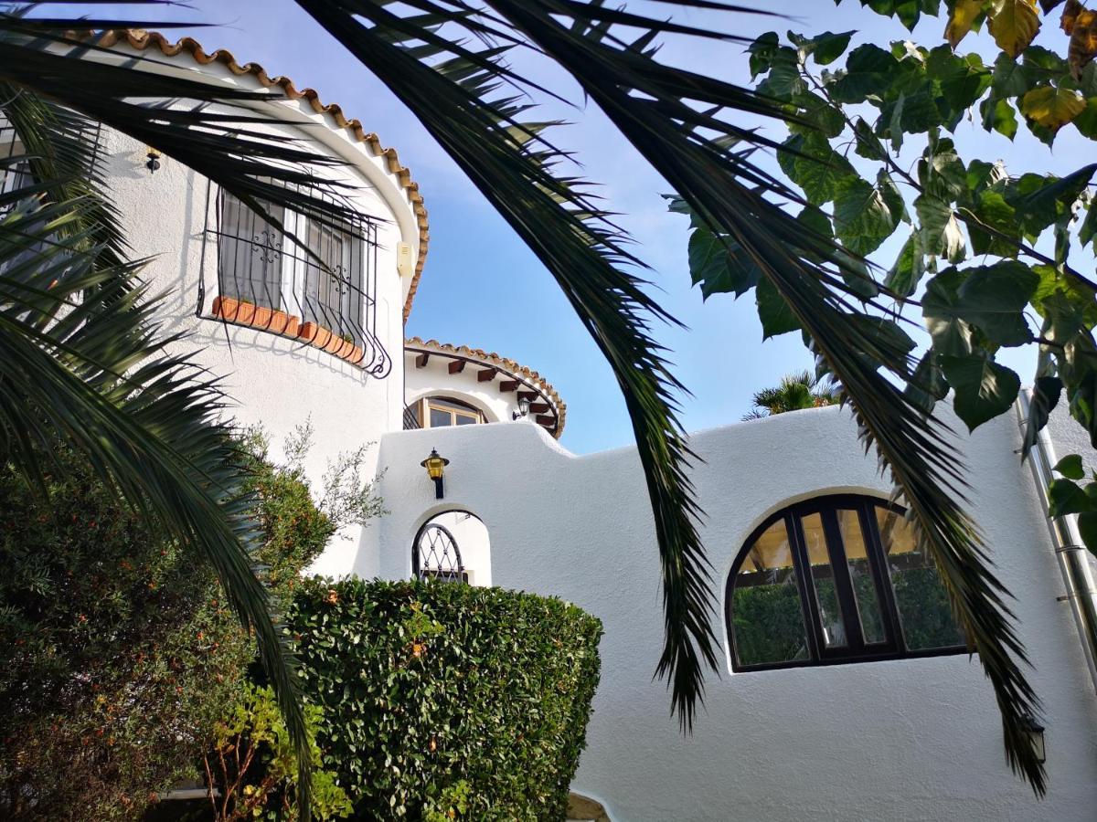 La Madrugada - Luxury Moraira Villa With Sea Views And Private Heated Pool Eksteriør bilde