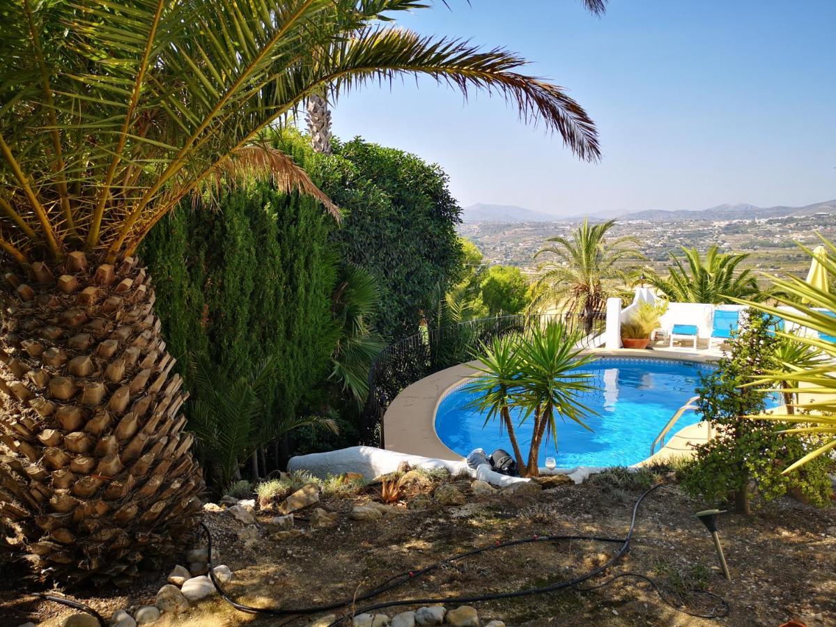 La Madrugada - Luxury Moraira Villa With Sea Views And Private Heated Pool Eksteriør bilde
