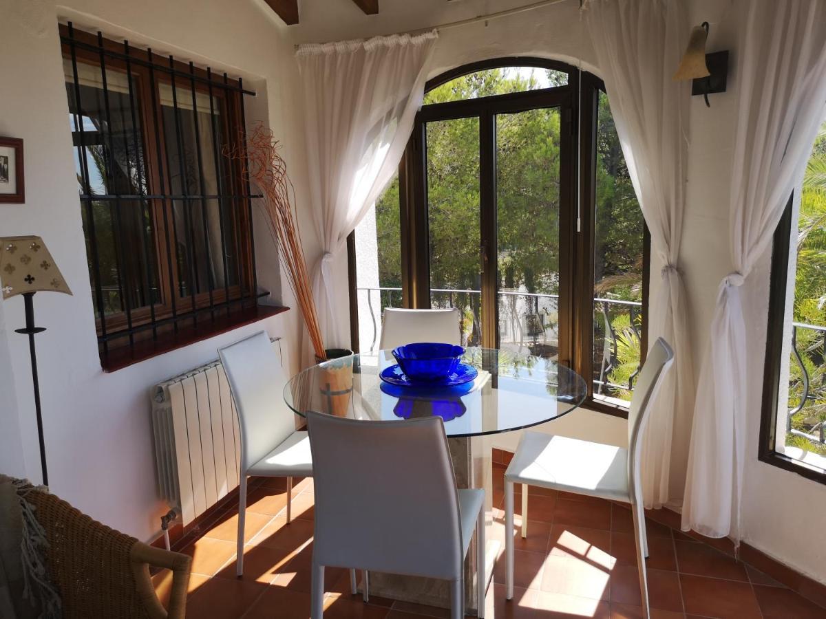 La Madrugada - Luxury Moraira Villa With Sea Views And Private Heated Pool Eksteriør bilde