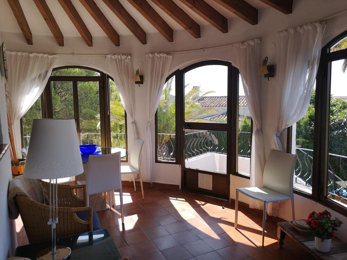 La Madrugada - Luxury Moraira Villa With Sea Views And Private Heated Pool Eksteriør bilde