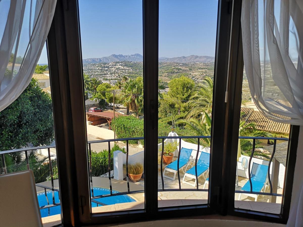 La Madrugada - Luxury Moraira Villa With Sea Views And Private Heated Pool Eksteriør bilde